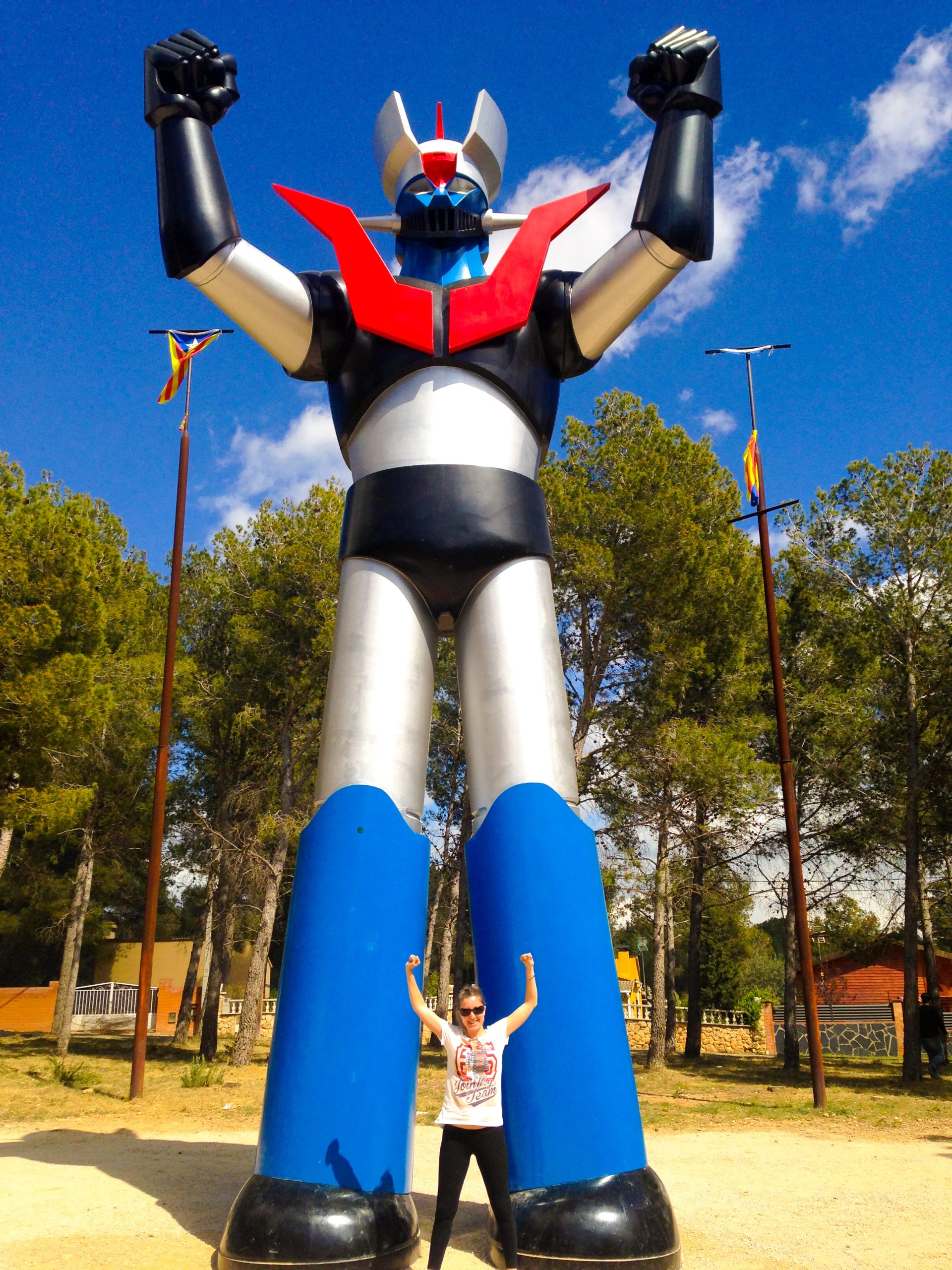 Estatua de Mazinger Z, Tarragona - Viajando a mi ritmo